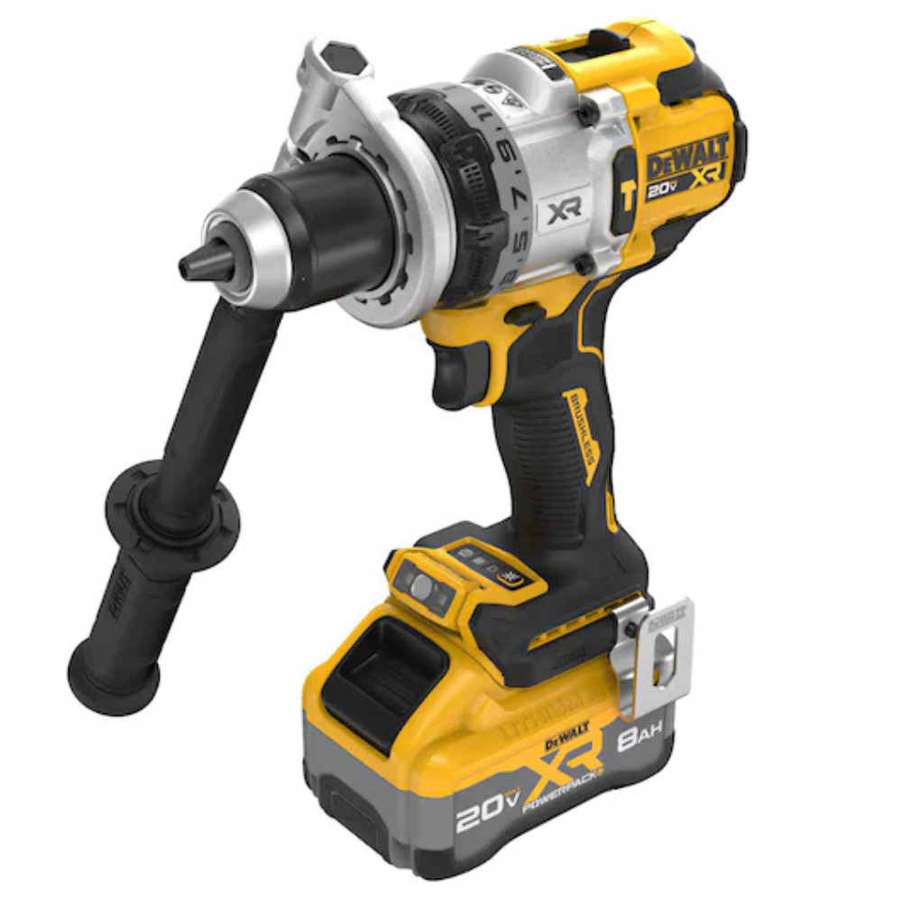 DeWalt 20V MAX XR Brushless Cordless 1/2 in. 3-Speed Hammer Drill Kit with XR POWERPACK from GME Supply
